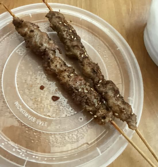 E01 Lamb Kebab 羊肉串